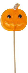 Halloween græskarslikkepind